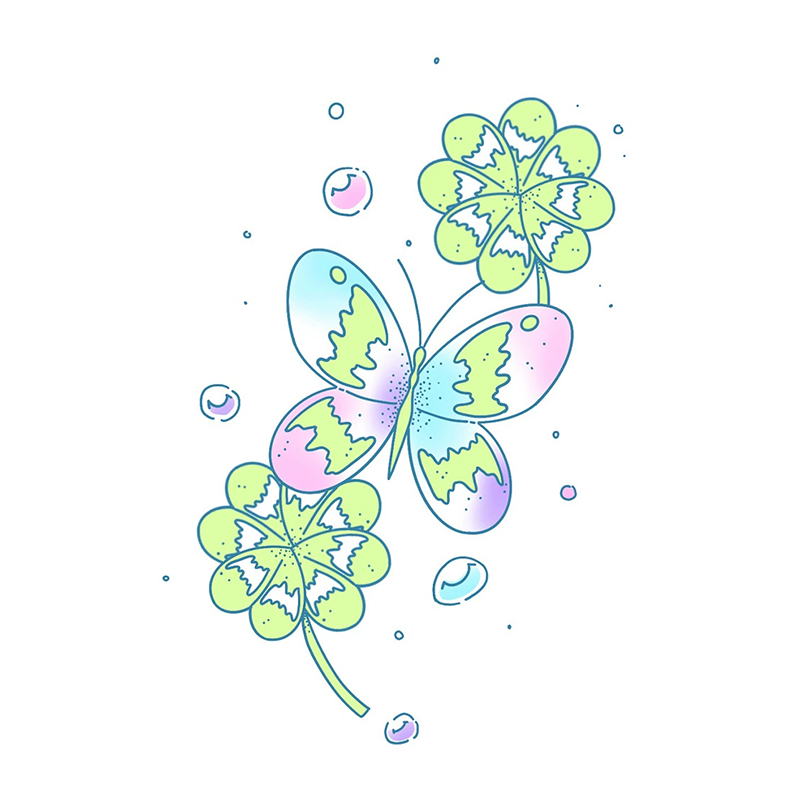 Lucky Flutter Tattoos