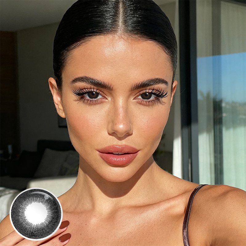 Nils Black 6 Months Contact Lenses