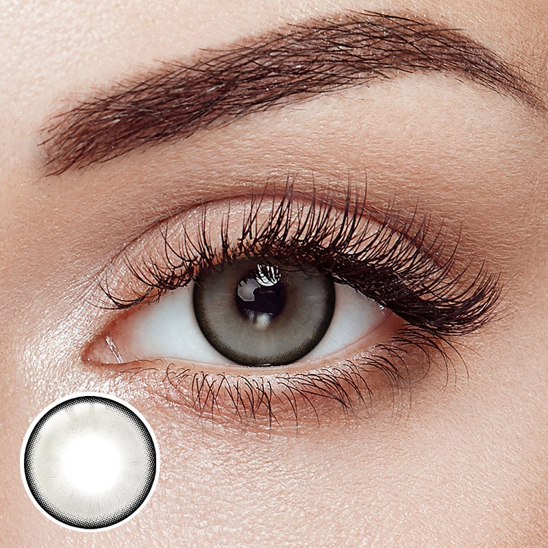 Silken Gray Yearly Contact Lenses