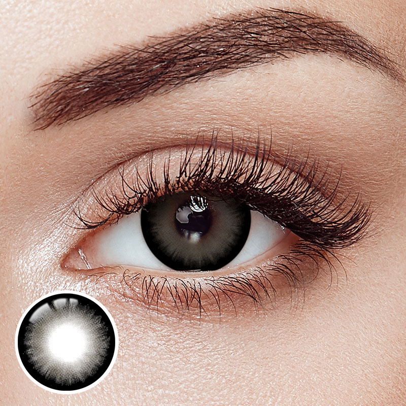 Marron Gray Yearly Contact Lenses