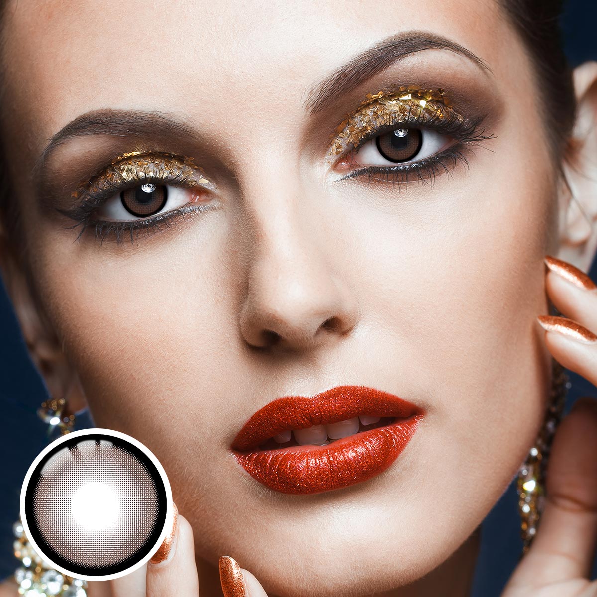 Bruno Brown Yearly Contact Lenses