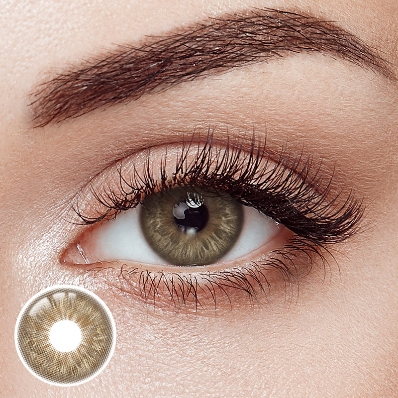 Leopard Brown Yearly Contact Lenses