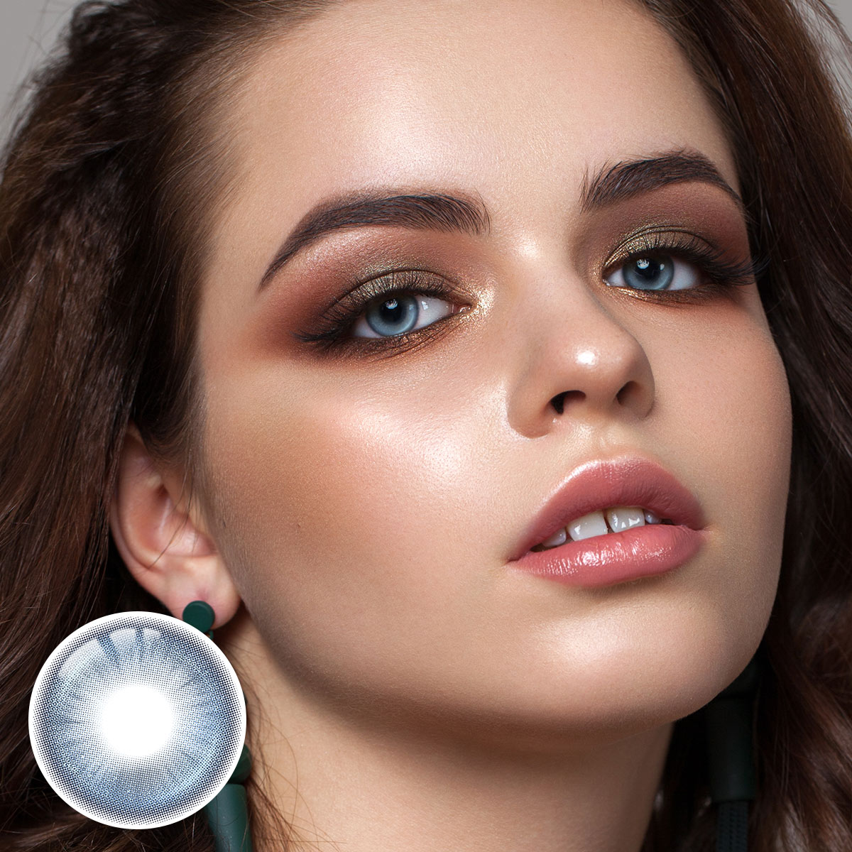 Monaco Blue Prescription Yearly Contact Lenses