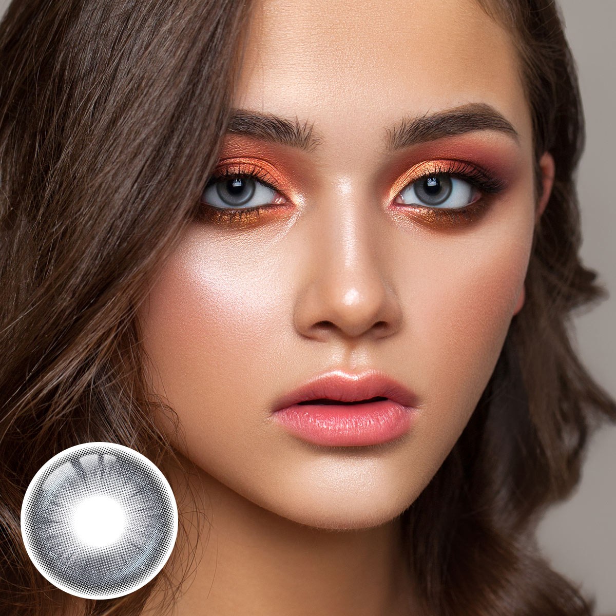 Monaco Gray Prescription Yearly Contact Lenses