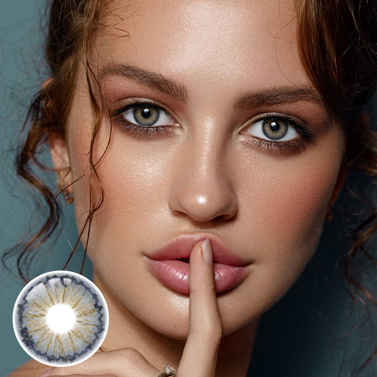 Thorns Blue Prescription Yearly Contact Lenses