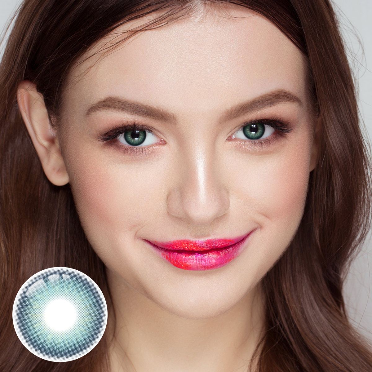 Amore Green Yearly Contact Lenses