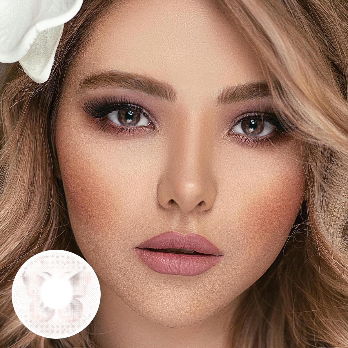 Butterfly Pink 6 Months Contact Lenses