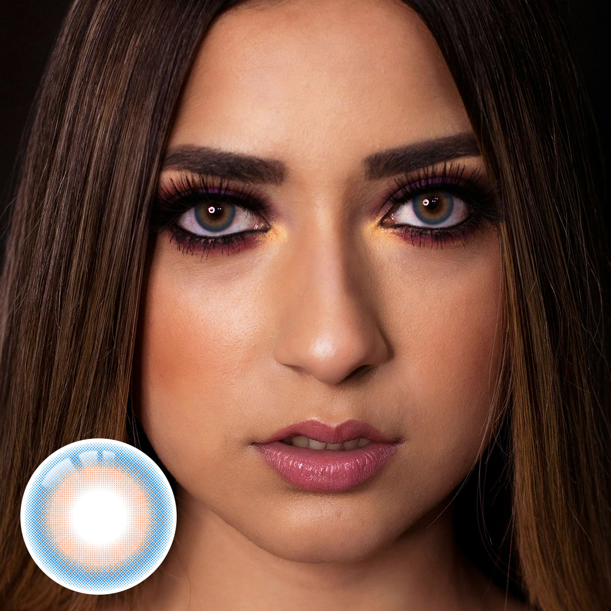 Neala Brown 6 Months Contact Lenses