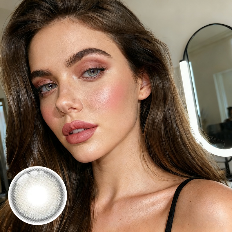 Mona Gray 6 Months Contact Lenses