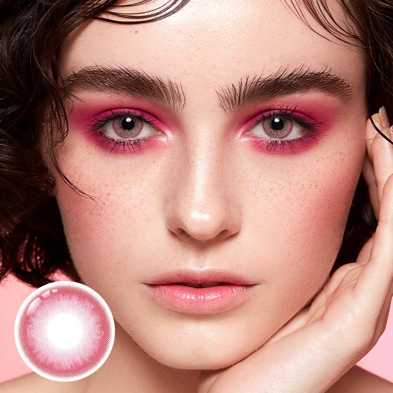 Supernova Pink 6 Months Contact Lenses | 2 Pcs