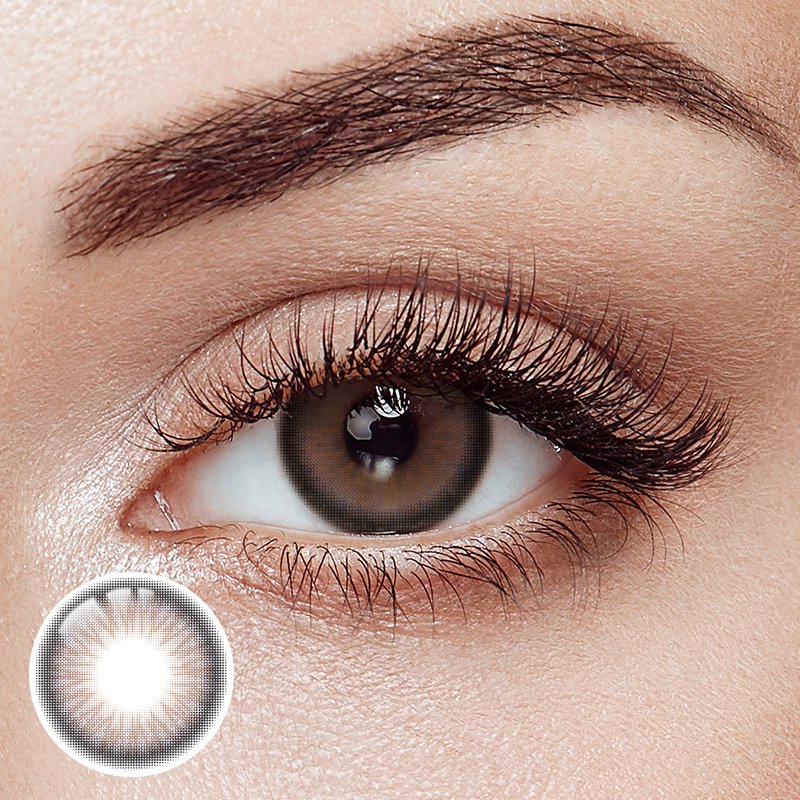 Poet Brown 6 Months Contact Lenses | 2 Pcs