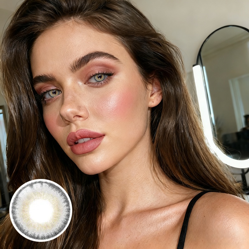 LA Girl Gray Yearly Contact Lenses