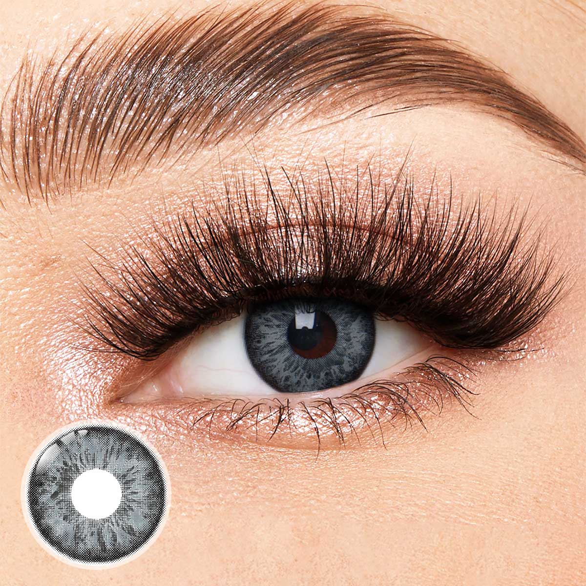 Vesper Black Yearly Contact Lenses