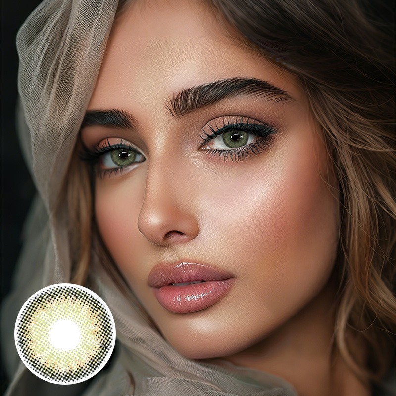 Euphoria Green Yearly Contact Lenses