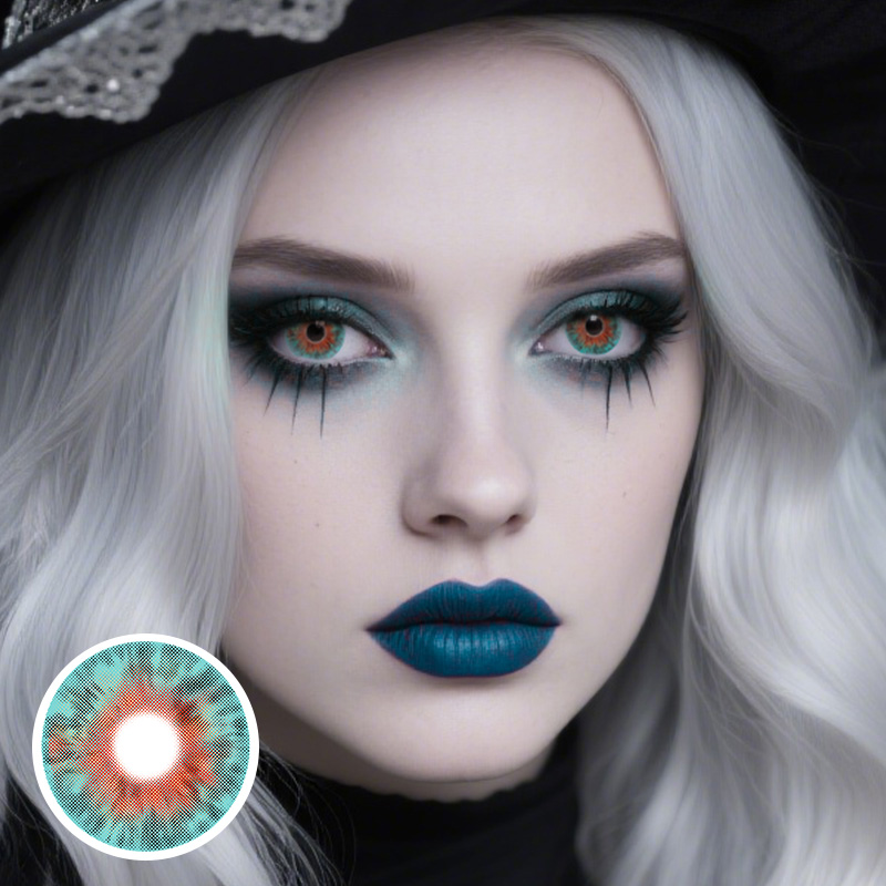 Marie Antoinette Blue Costume Yearly Contact Lenses