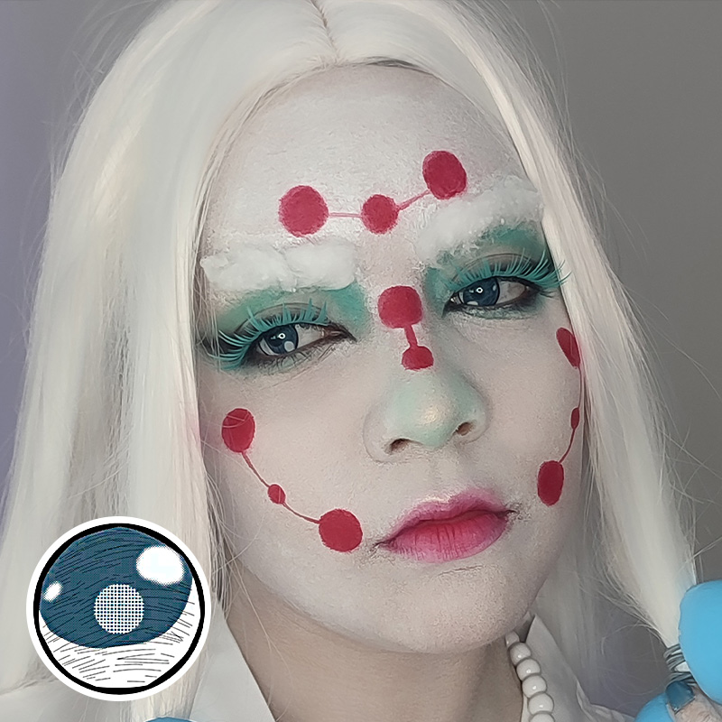 Kumooni Blue Costume Yearly Contact Lenses