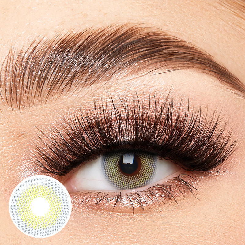 Polar Lights Blue Yearly Contact Lenses