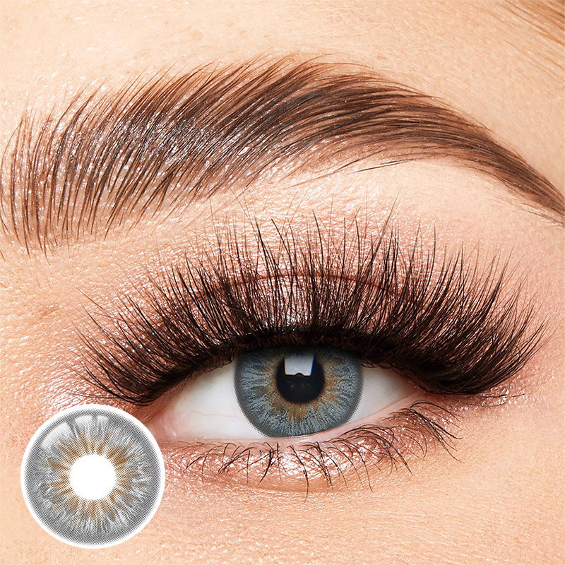 Peacock Gray Yearly Contact Lenses