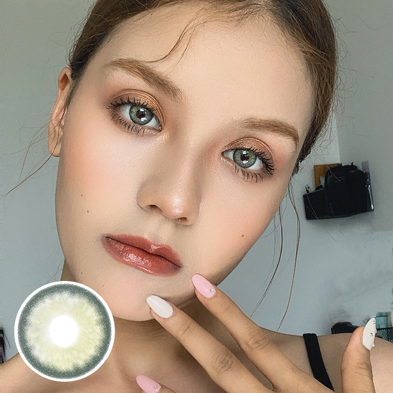 Temptation Green Yearly Contact Lenses