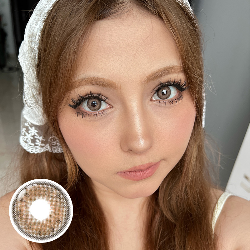Tawny Brown Yearly Contact Lenses