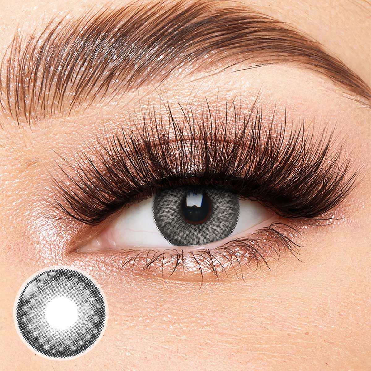 Slate Gray Yearly Contact Lenses