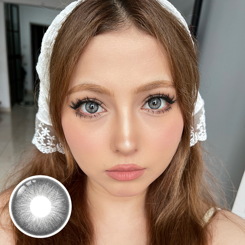 Slate Gray Yearly Contact Lenses