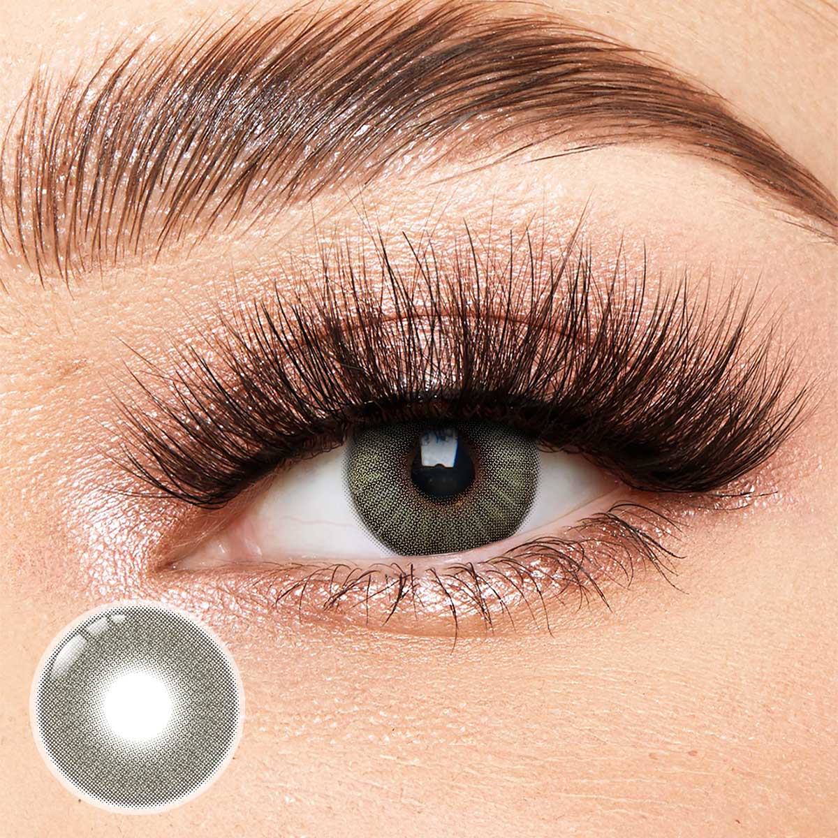 Fira Gray Yearly Contact Lenses