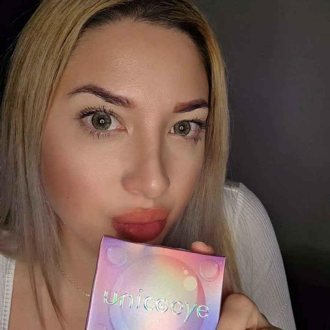 Cleopatra Green Prescription Yearly Contact Lenses