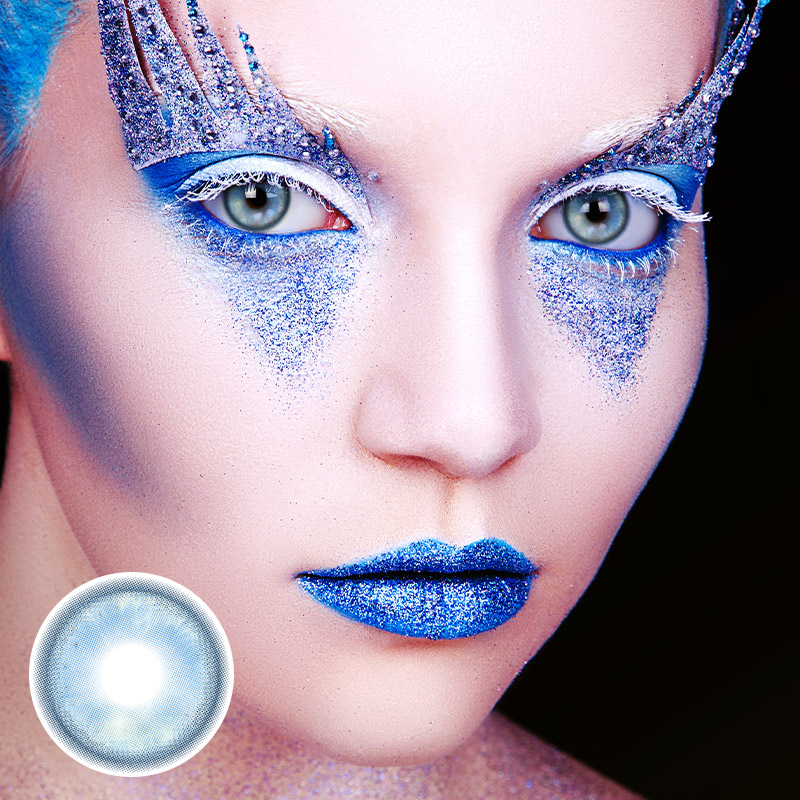 Sweetheart Blue Yearly Contact Lenses
