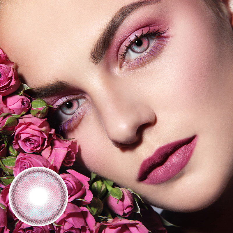 Sweetheart Pink Yearly Contact Lenses