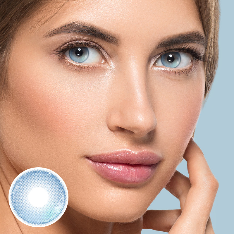 Shepherdess Blue Yearly Contact Lenses