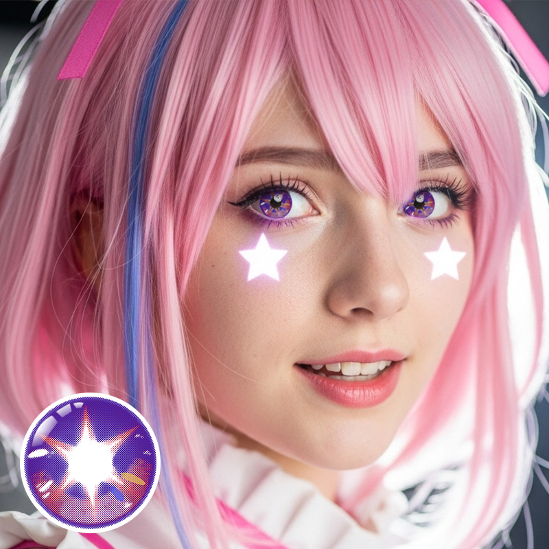 Star Sino Ai Blue Costume Yearly Contact Lenses
