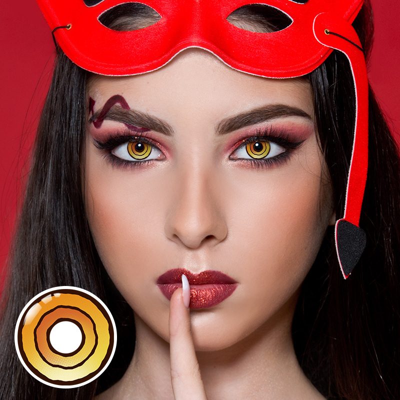 Karane Brown Costume Yearly Contact Lenses