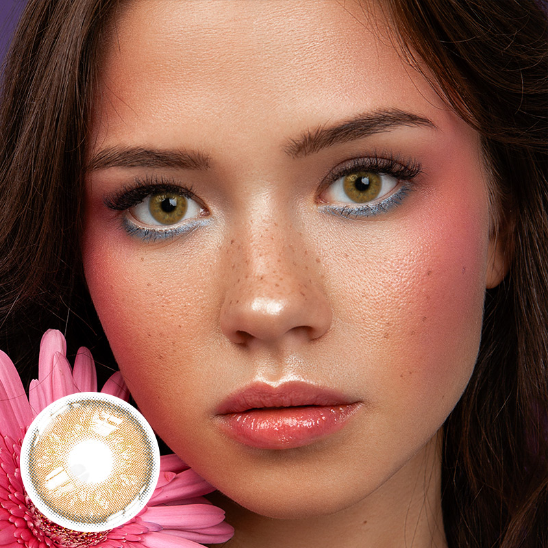 Russian Brown Daily Contact Lenses | 10 Pcs