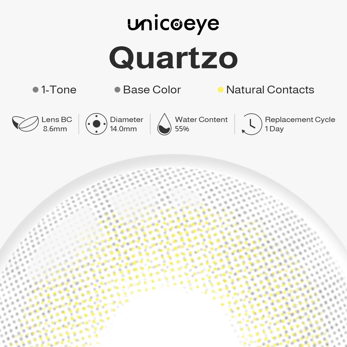 Quartzo Daily Contact Lenses | 10 Pcs