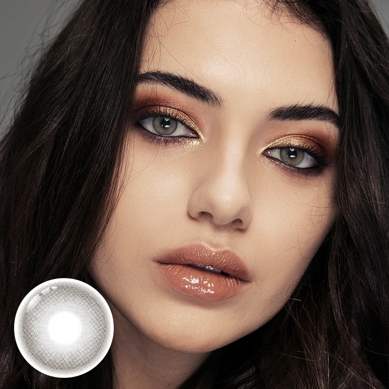 Frozen Gray Daily Contact Lenses | 10 Pcs