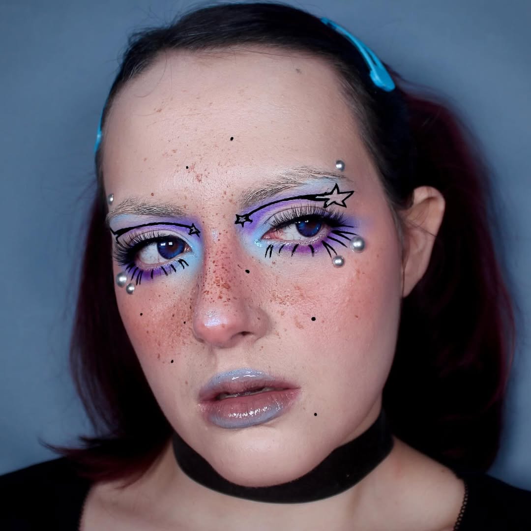 Icy Petal Blue 6 Months Contact Lenses | 2 Pcs