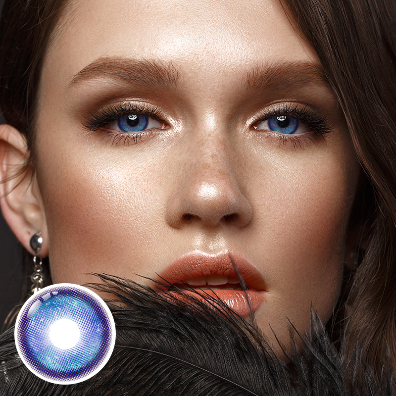 Thermo Aura Blue Prescription Yearly Contact Lenses