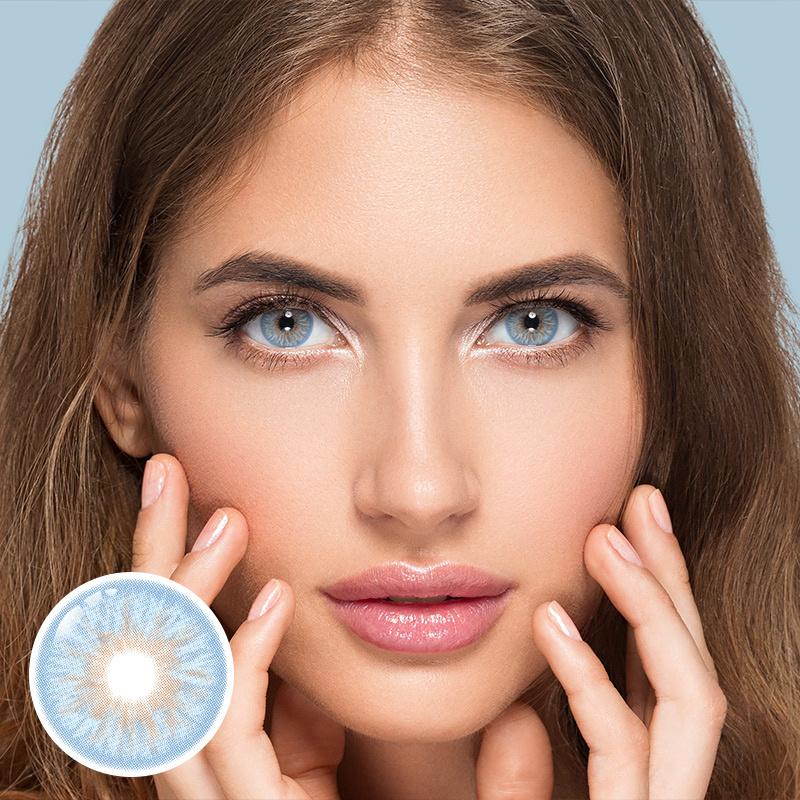 Avatar Blue Yearly Contact Lenses | 2 Pcs