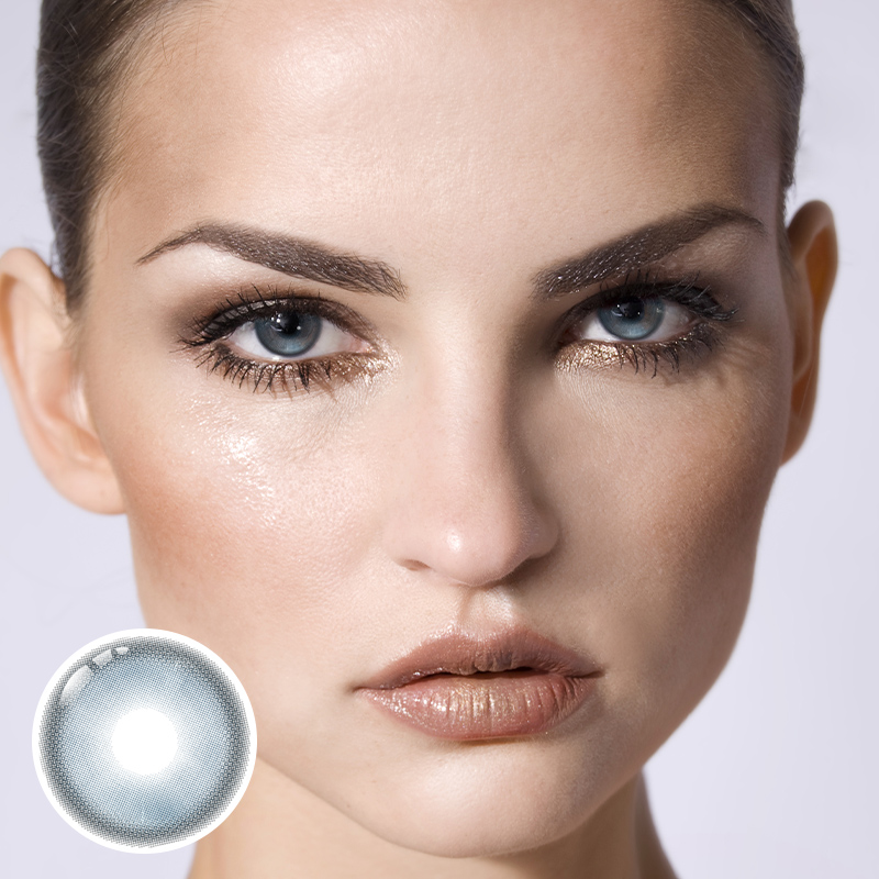 Romona Blue Yearly Contact Lenses | 2 Pcs