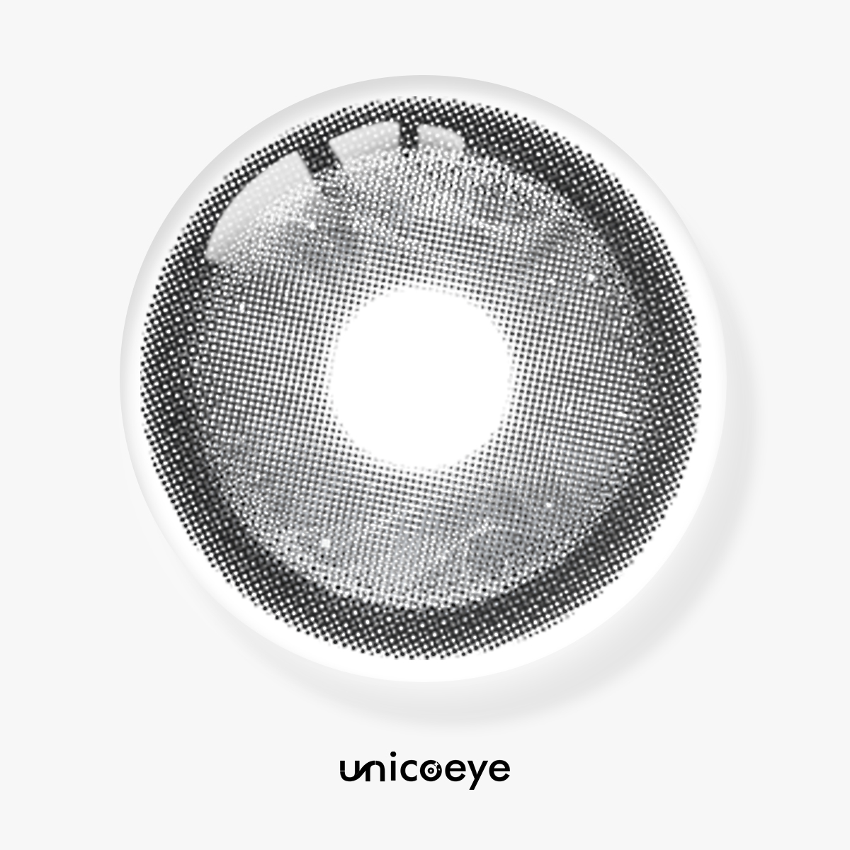 Gilded Tides Gray Prescription Yearly Contact Lenses | 2 Pcs