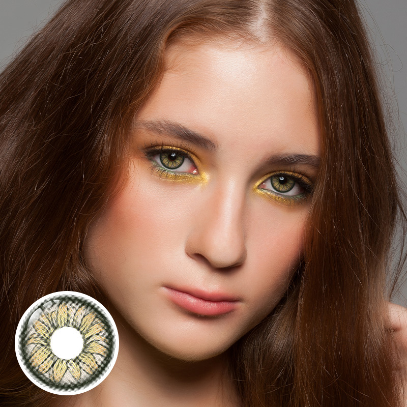 MoonDaisy Brown Prescription Yearly Contact Lenses | 2 Pcs