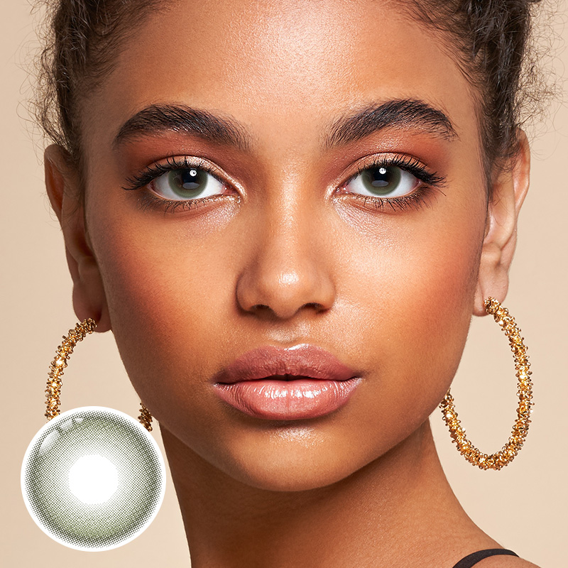 Kamille Green 6 Months Contact Lenses | 2 Pcs