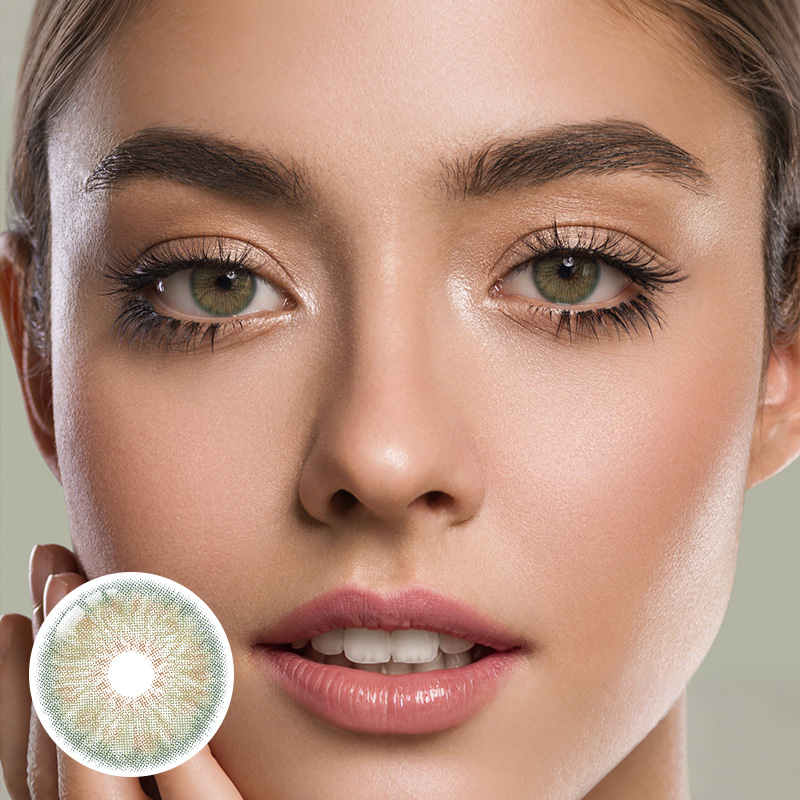 Breeze Green Yearly Contact Lenses | 2 Pcs