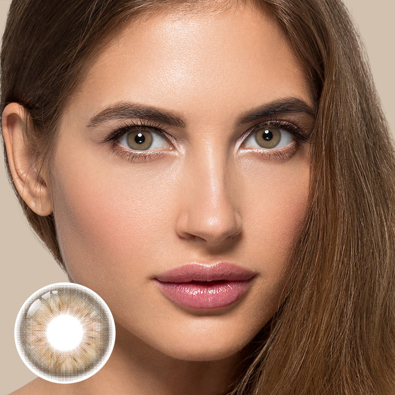 Early Autumn Brown Yearly Contact Lenses | 2 Pcs