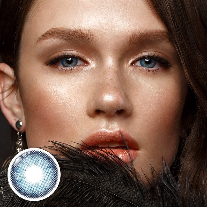 Serene Blue 6 Months Contact Lenses | 2 Pcs