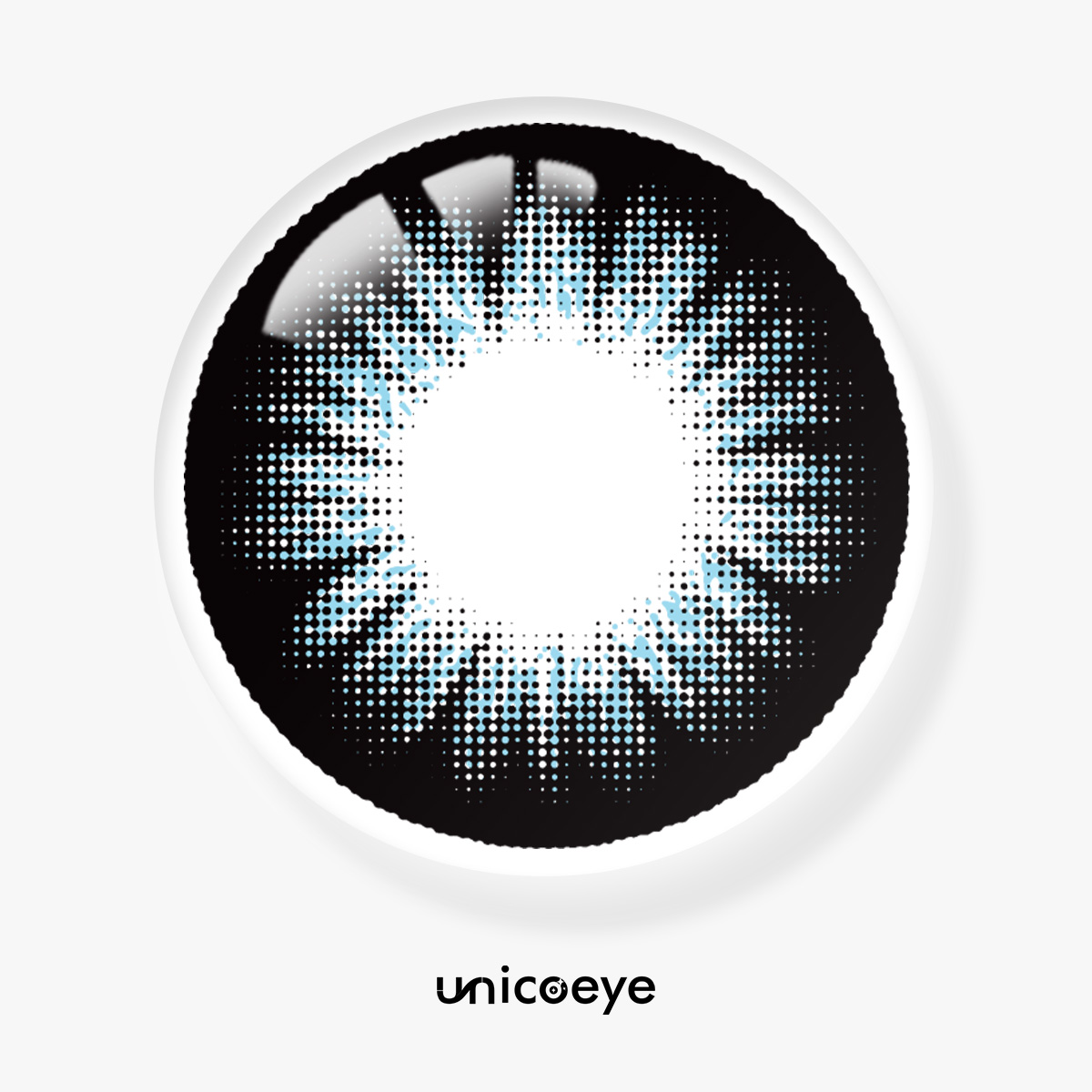 Lynx Black Blue 6 Months Contact Lenses | 2 Pcs