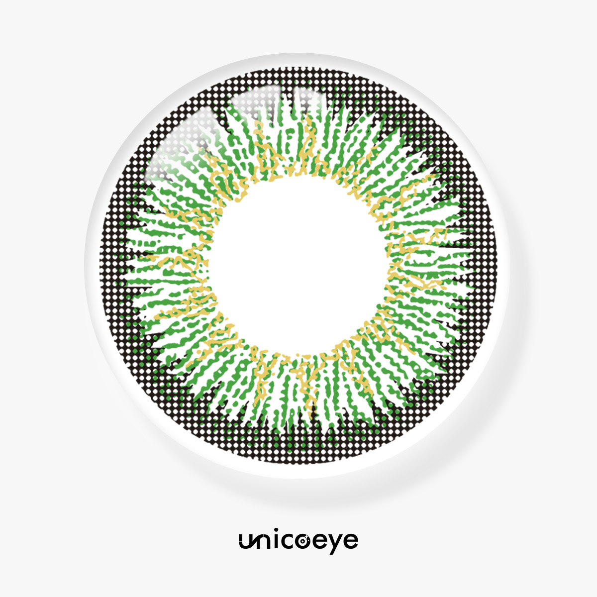 Bristle Dark Green 6 Months Contact Lenses | 2 Pcs