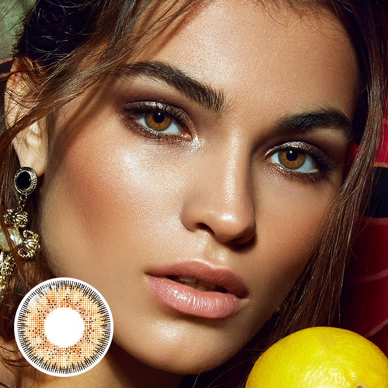 Ridge Brown 6 Months Contact Lenses | 2 Pcs