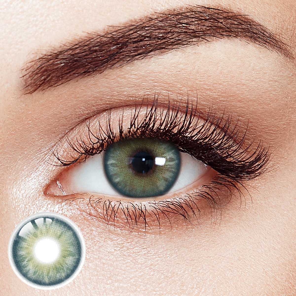 Oceanic Dream Green 6 Month Contact Lenses | 2 Pcs